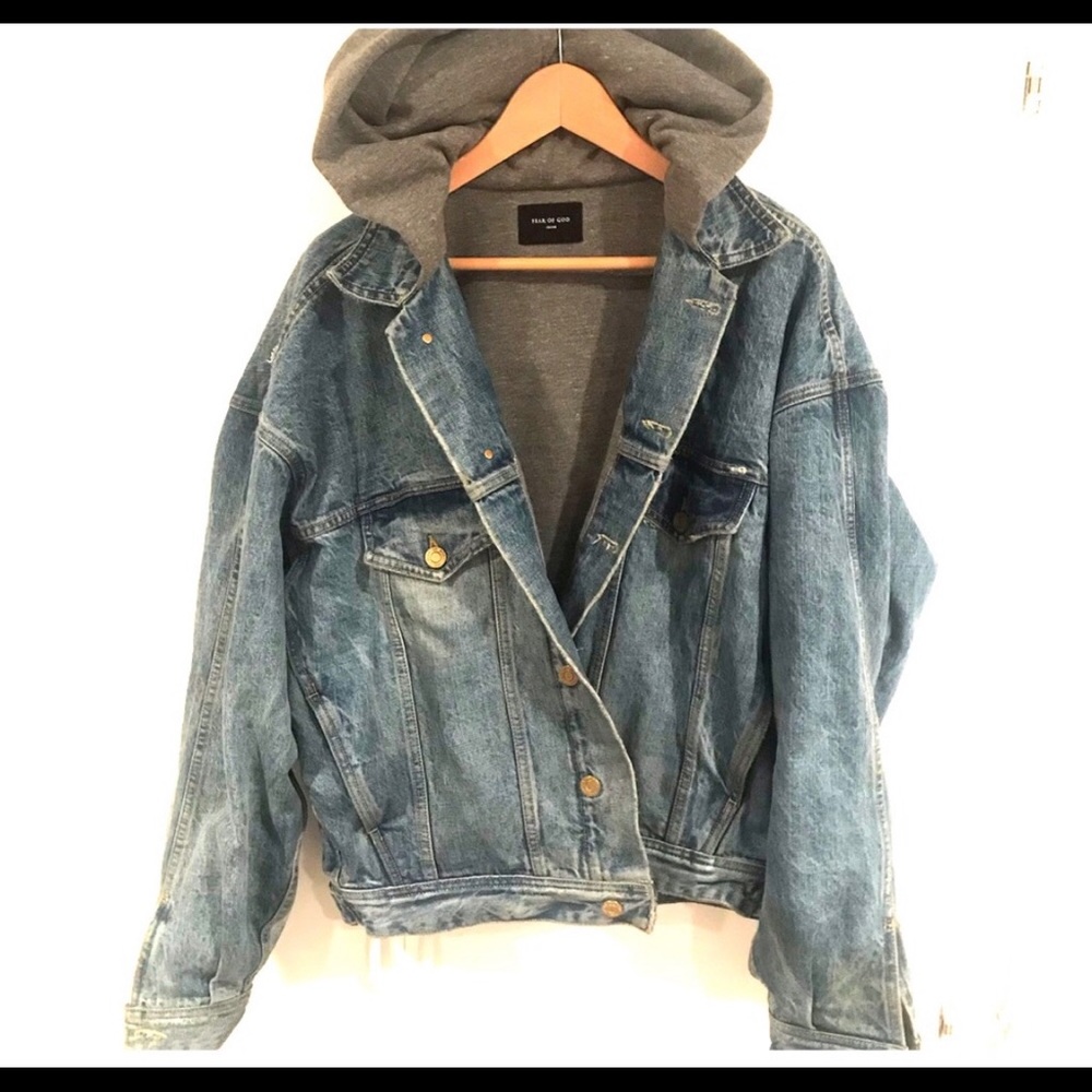 Hooded Jean Jacket Fear of God